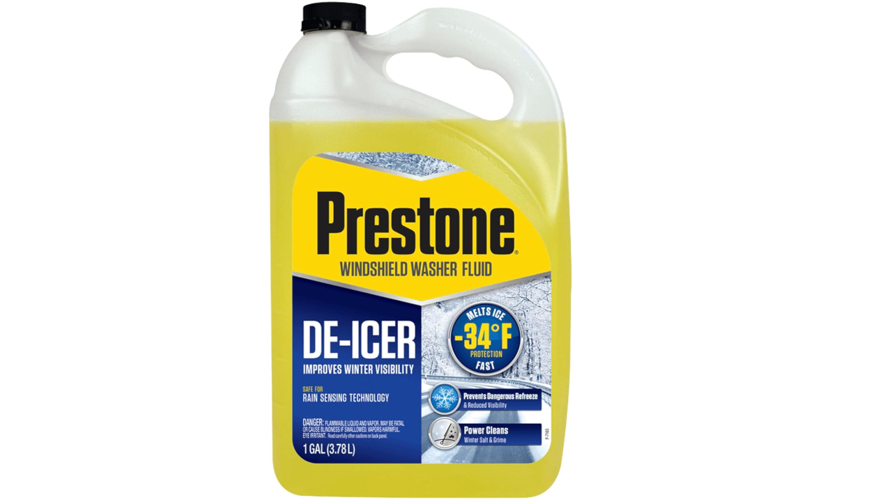 Prestone AS250 De-Icer Windshield Washer Fluid