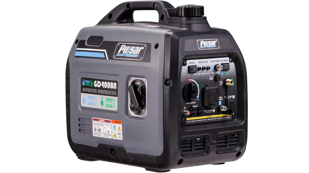 Pulsar Products GD400BN, 4000W Dual Fuel & Parallel Capability