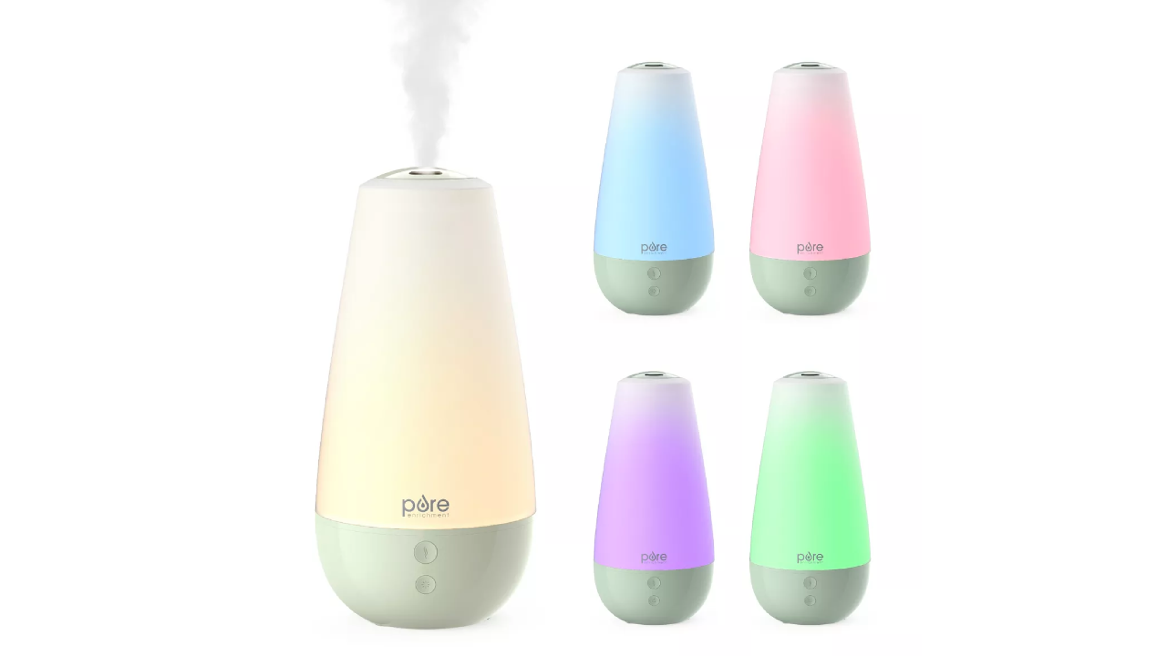 Pure Enrichment PureBaby 3-in-1 Whisper-Quiet Humidifier - Whisper Green
