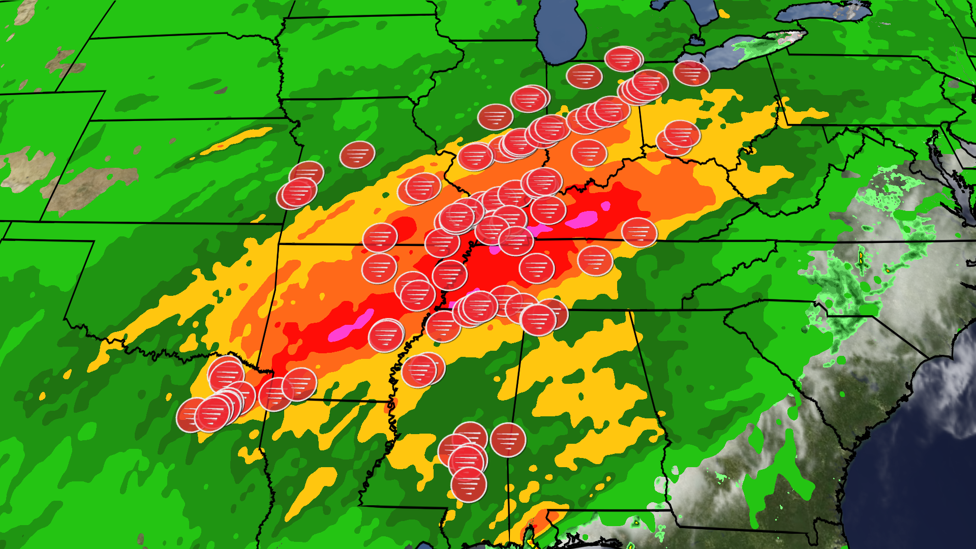 April Severe: Tornadoes, Flooding Raged So Far This Month