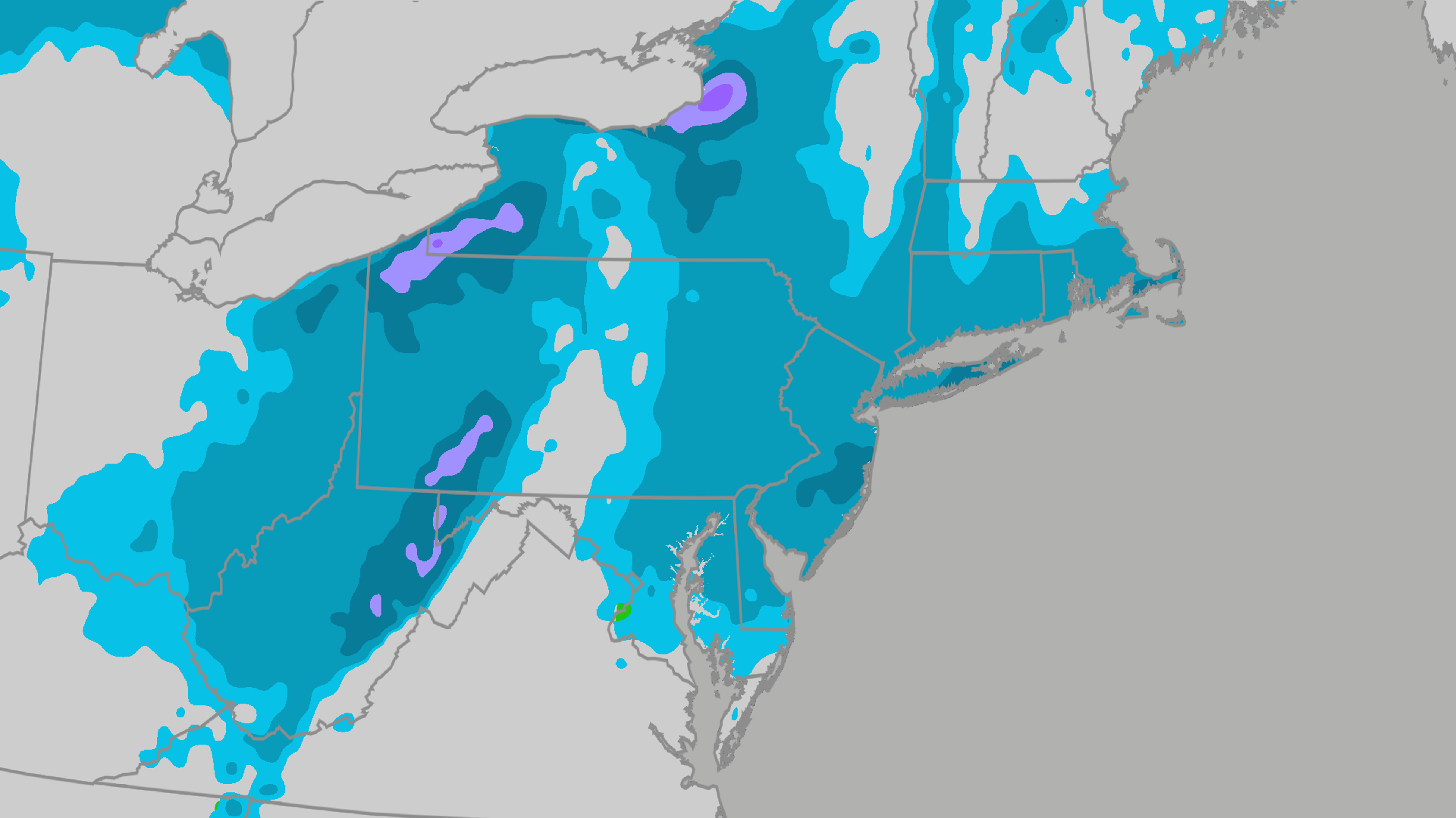 See Who Has A Shot At Snow This Weekend