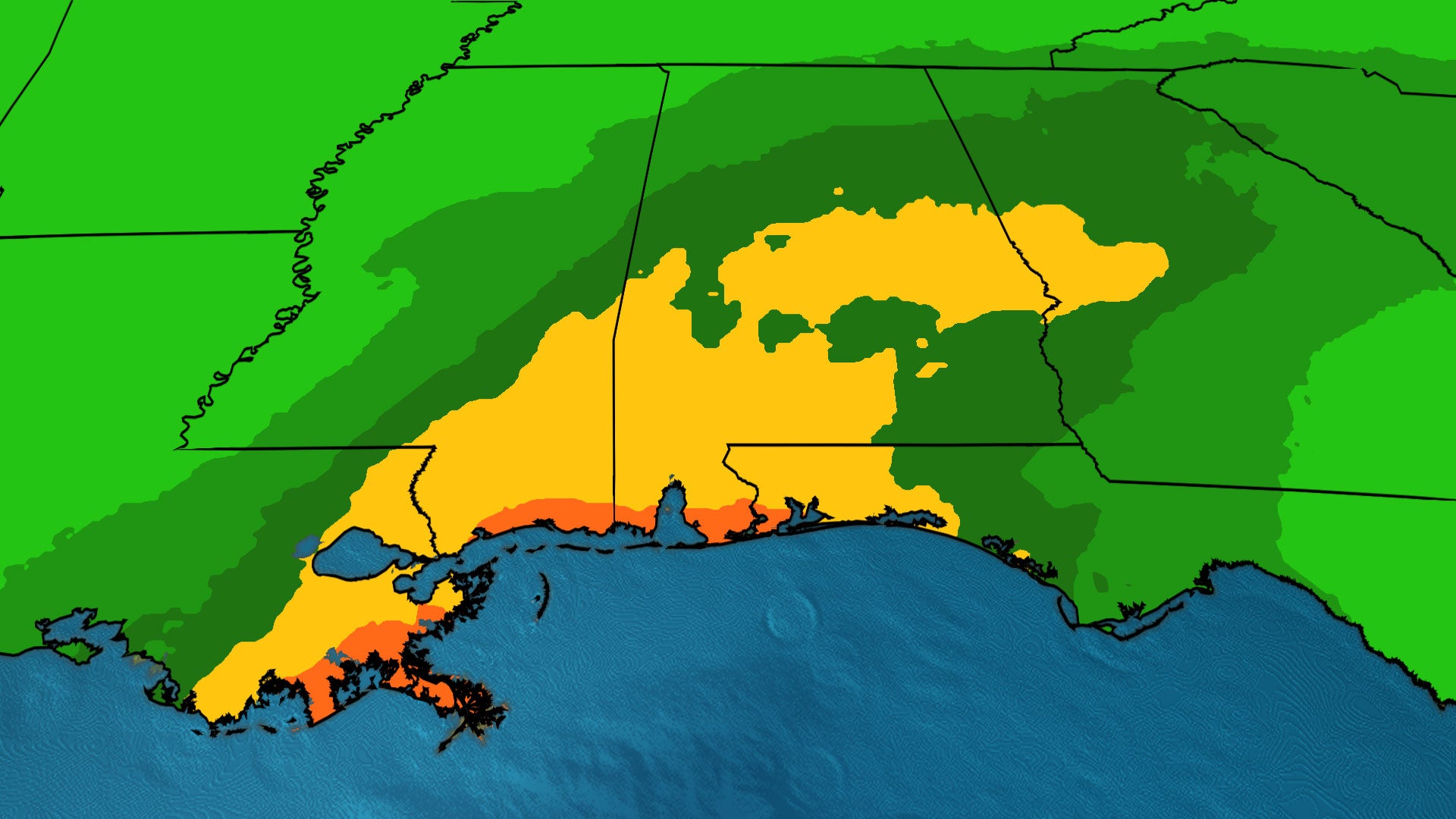 Gulf Tropical System Could Drench One of America's Most Rain-Fatigued Regions