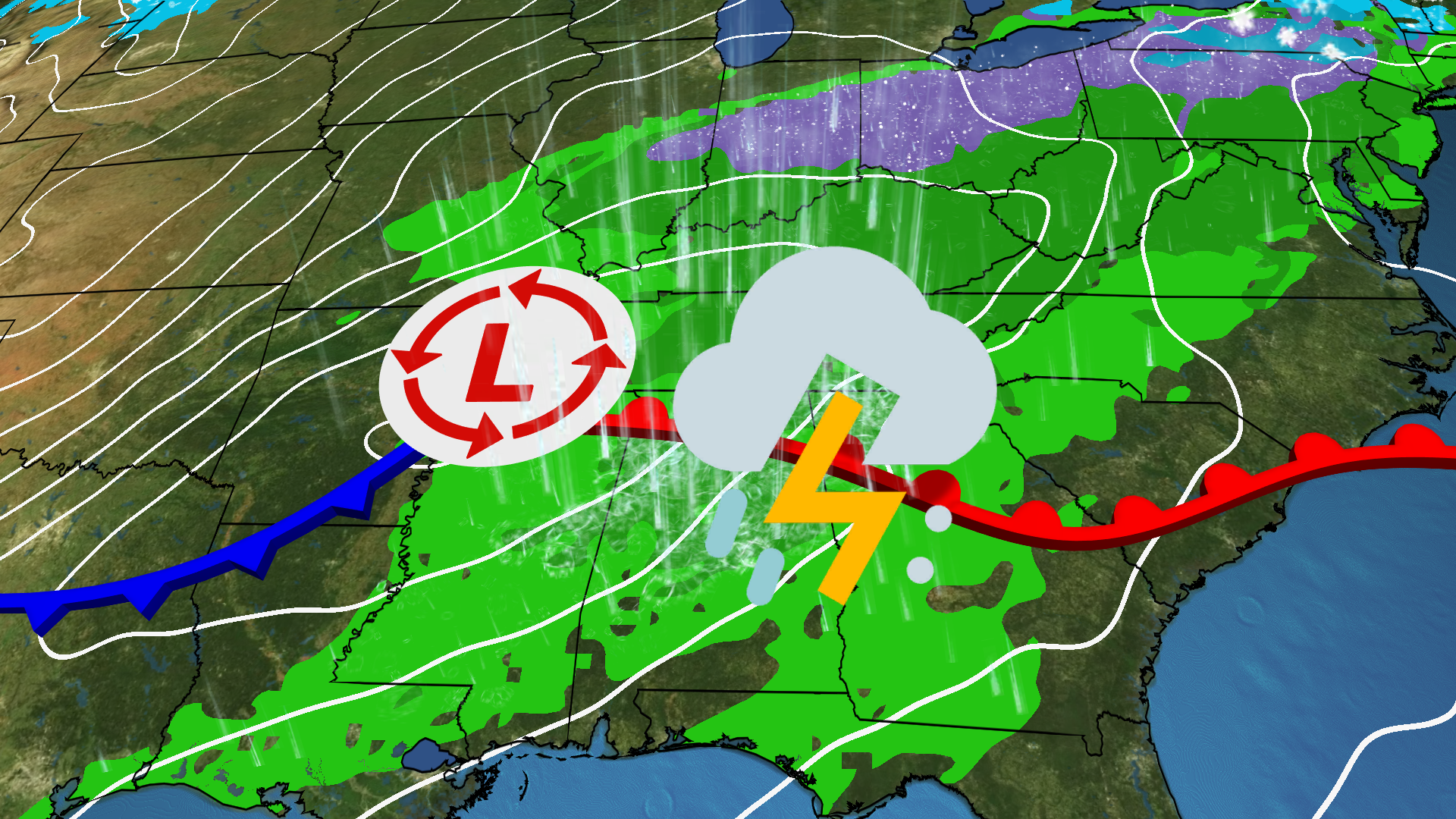 Severe Storms, Heavy Rain For Holiday As System Tracks East | Weather.com