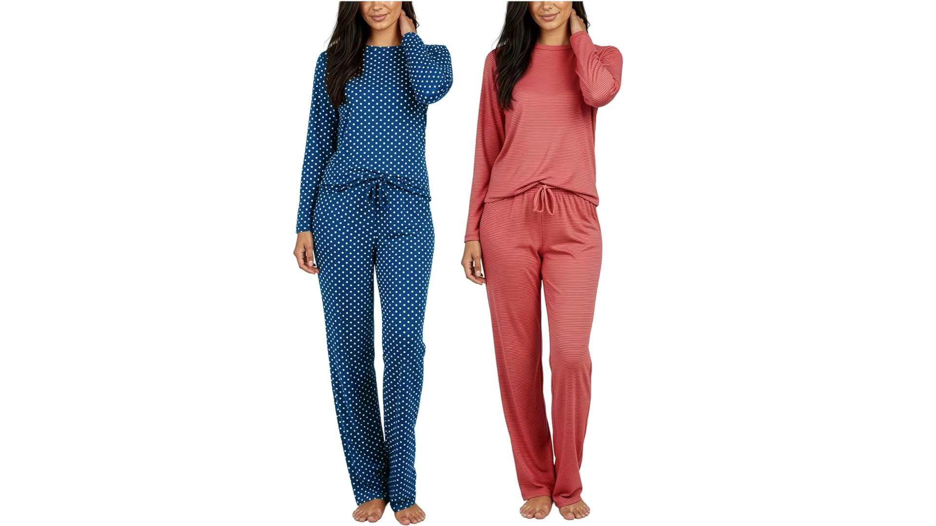 Real Essentials Women's Pajama Set-Amazon.com