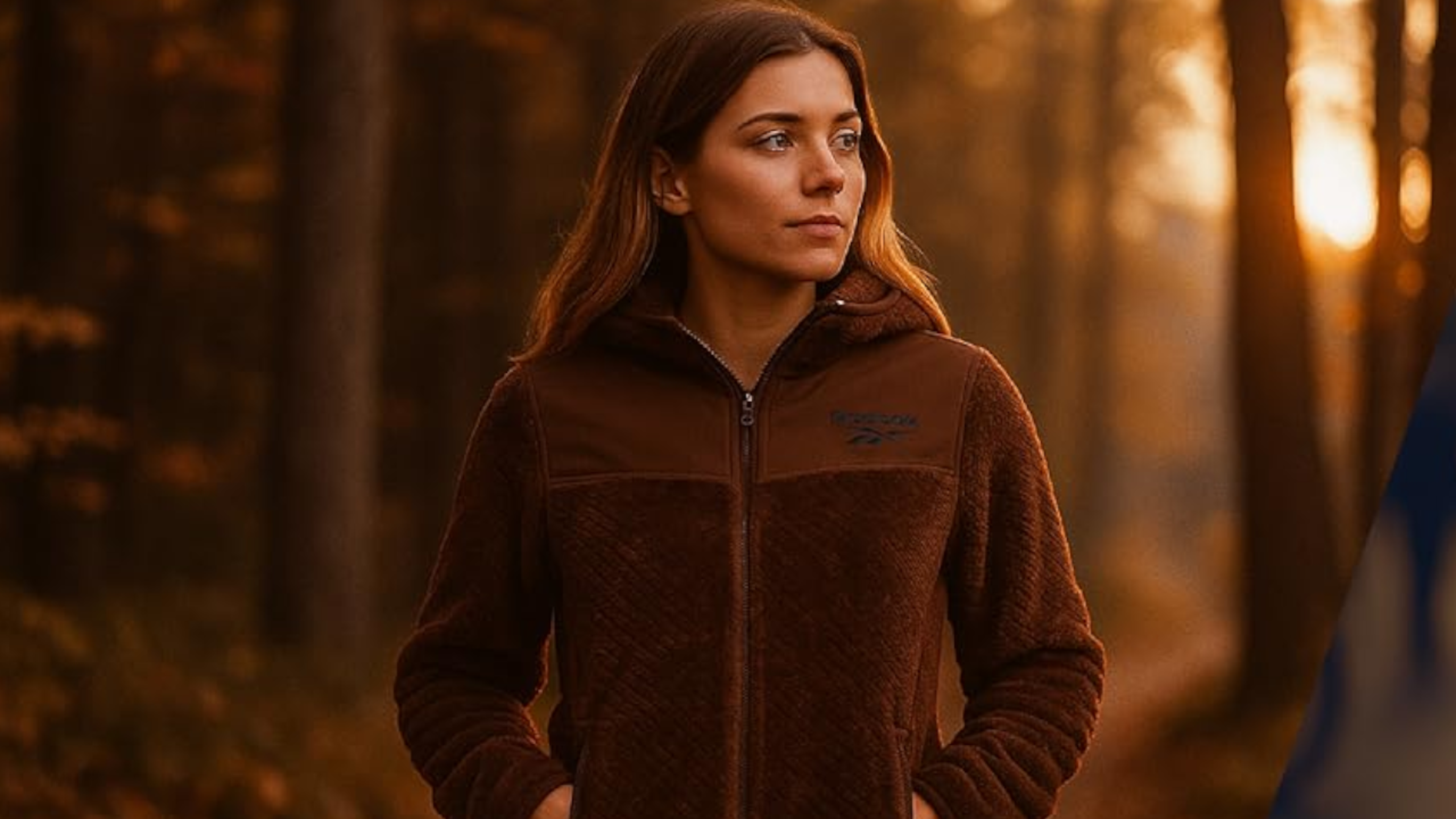 Reebok Women's Soft Zip Up Fleece Jacket