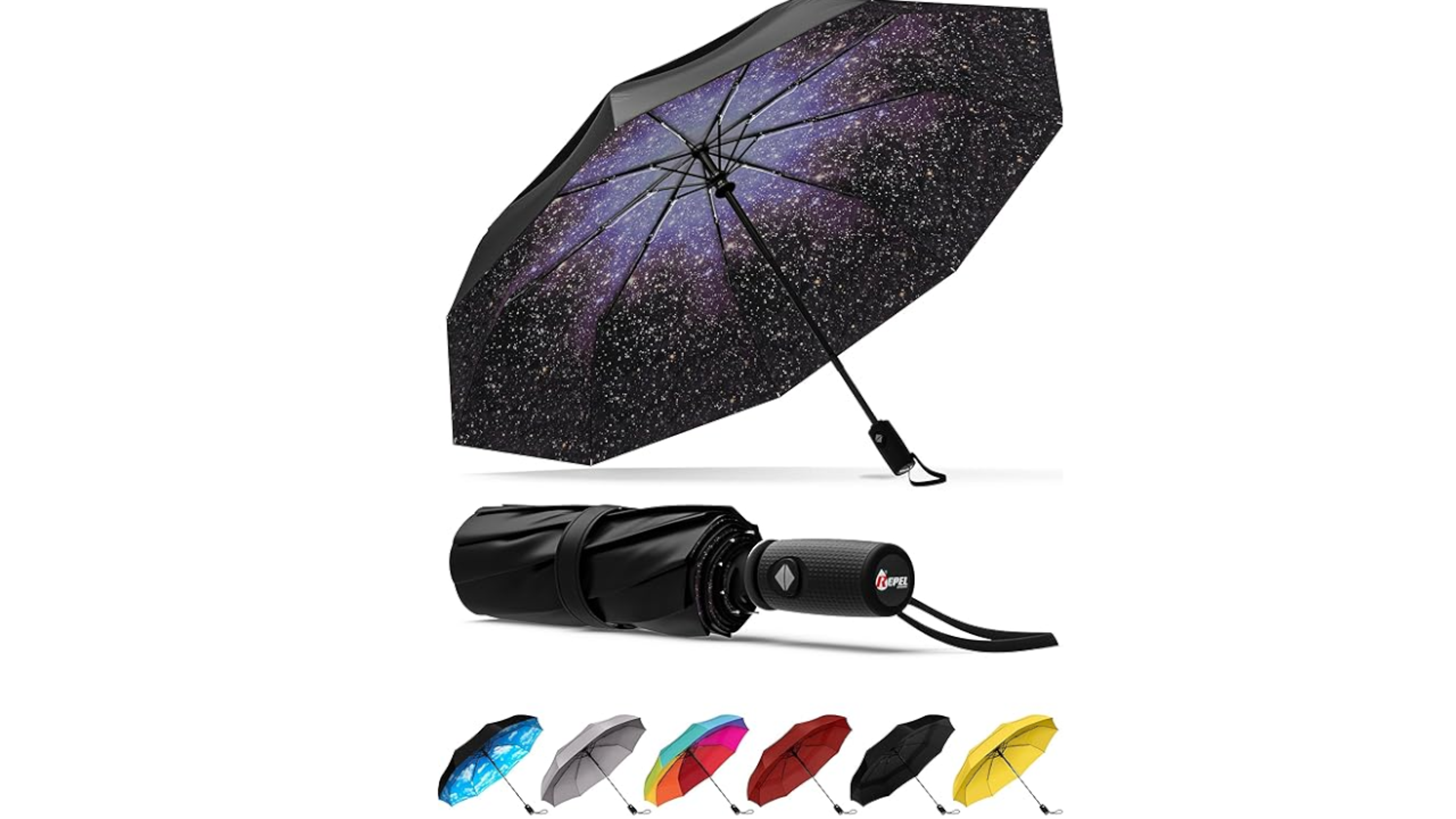 REPEL Windproof Travel Umbrella