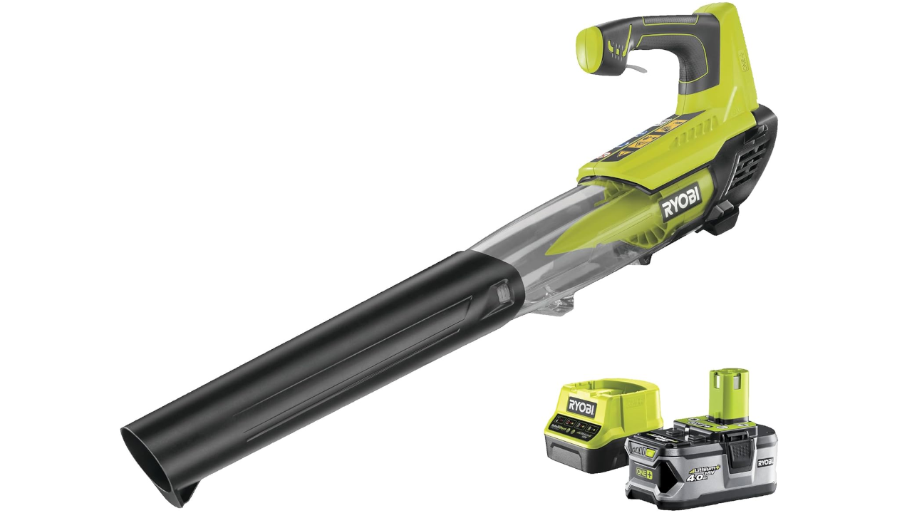 RYOBI One+ 100MPH 18V Lithium-Ion Cordless Leaf Blower