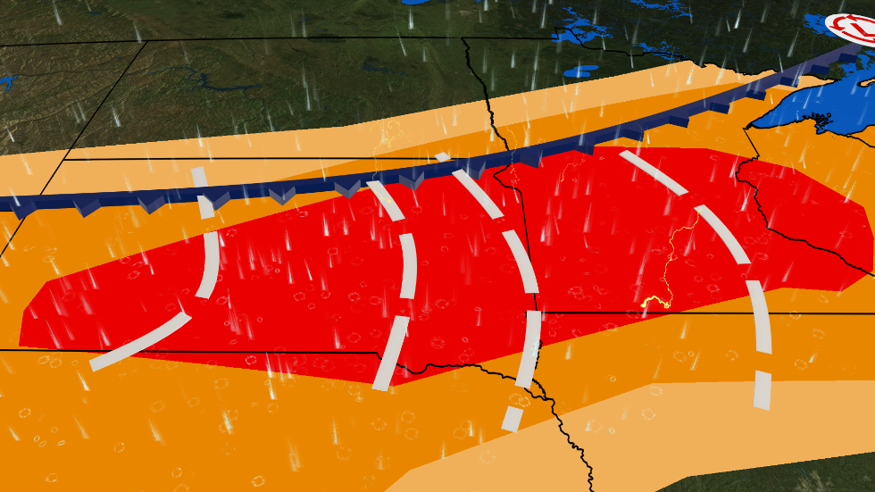 Strong Storms In Plains Capable Of Tornadoes And Hail