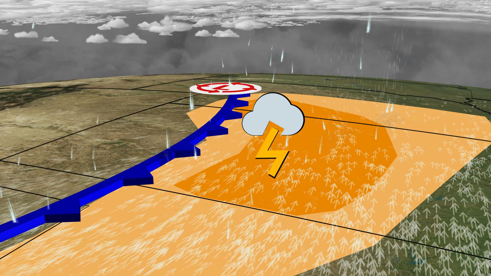 Severe Storms Could Threaten Central Plains Through Tonight