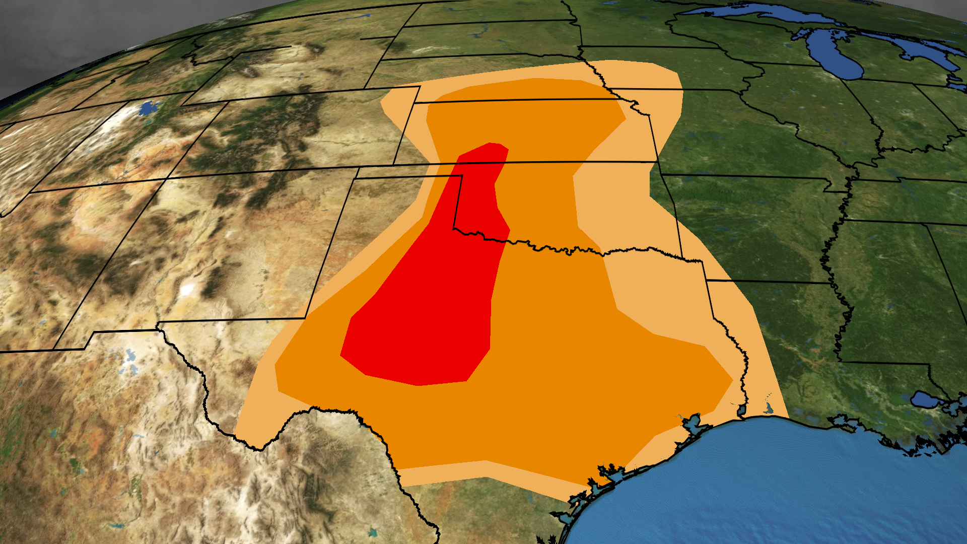 Damaging Thunderstorms Are Expected In The Southern Plains