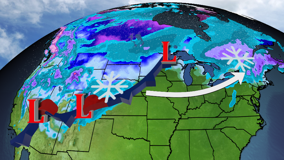 Where To Look For Snow Fall This Week
