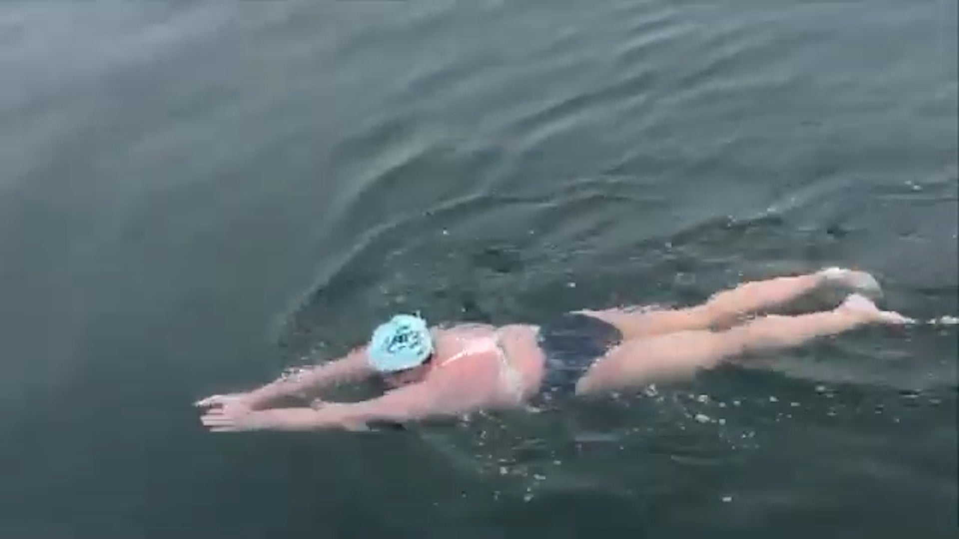 Grandma Embarks On Epic Swim Under Golden Gate Bridge