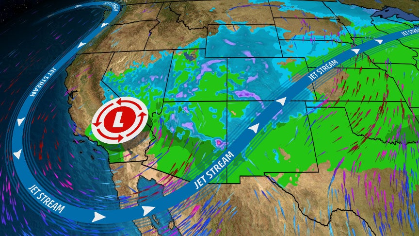 First Significant Rain, Snow of the Season Will Persist in Southern California, Southwest into Thursday - The Weather Channel