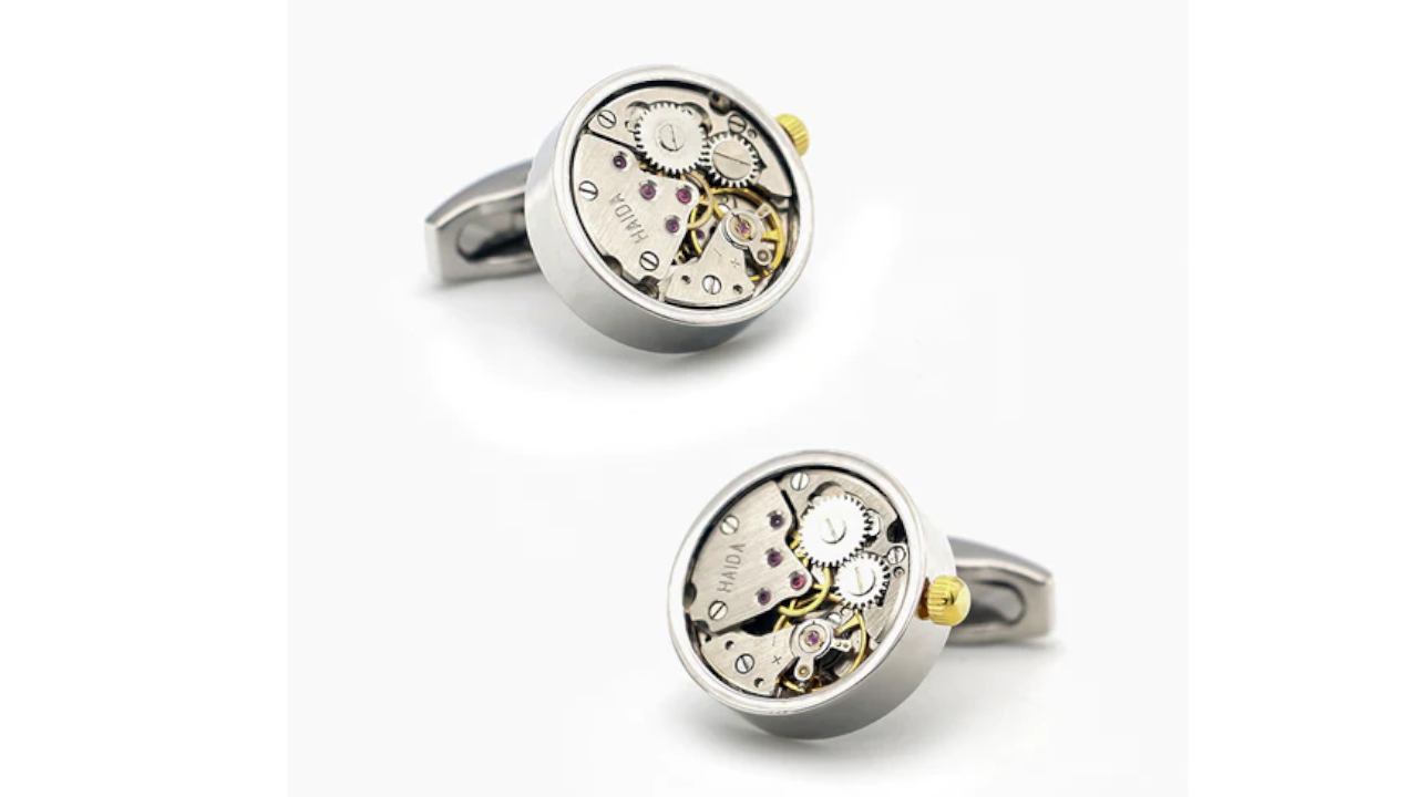 Sandford Watch Stainless Steel Cufflinks