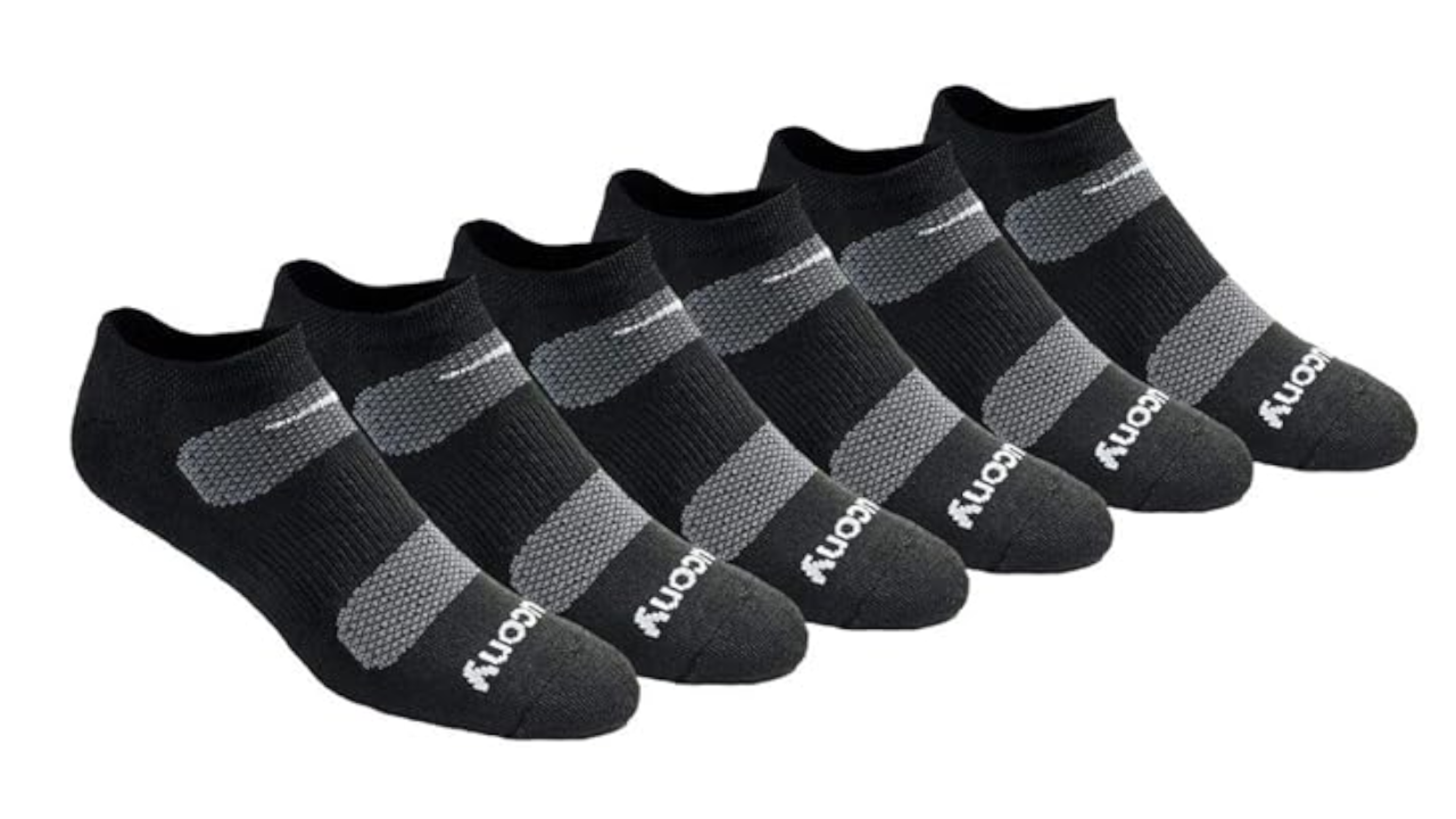 Saucony Men's Ventilating Performance No-Show Socks
