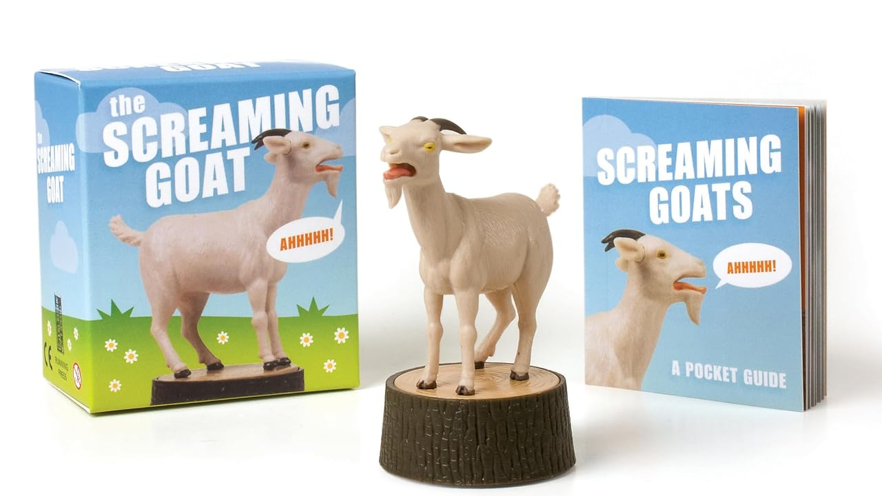 The Screaming Goat (Book & Figure)