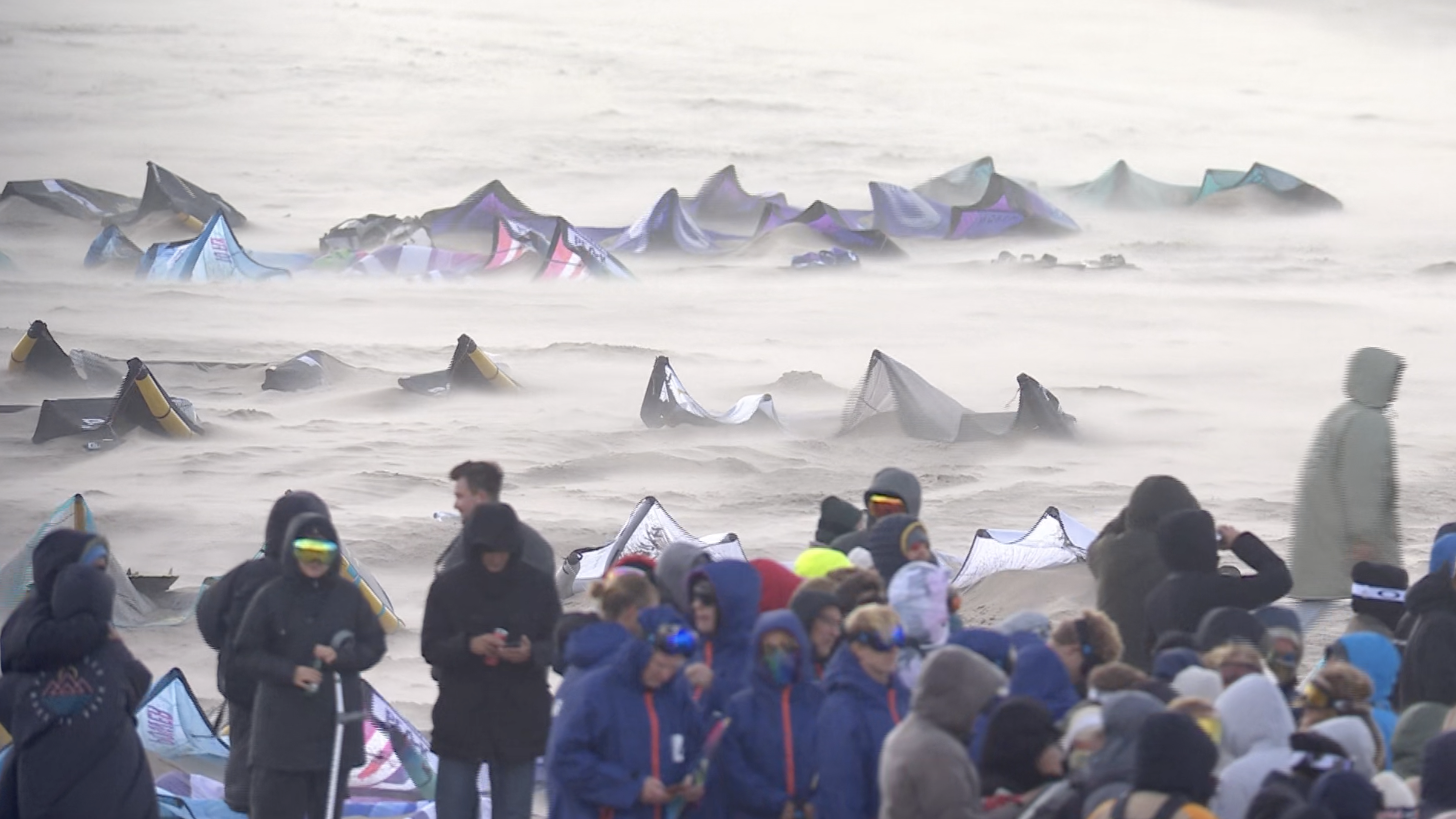 Kitesurfing History Made As Storm Powers Red Bull Championship In Netherlands