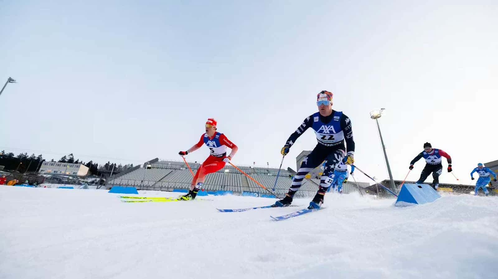 What Olympic athletes see that viewers don’t: Machine-made snow makes ...
