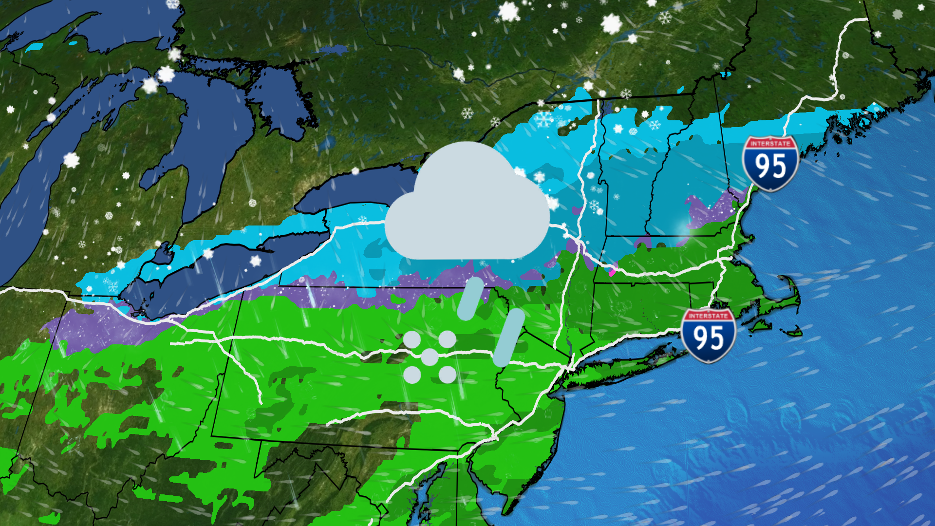 Rainy End To The Work Week In Store For The Northeast