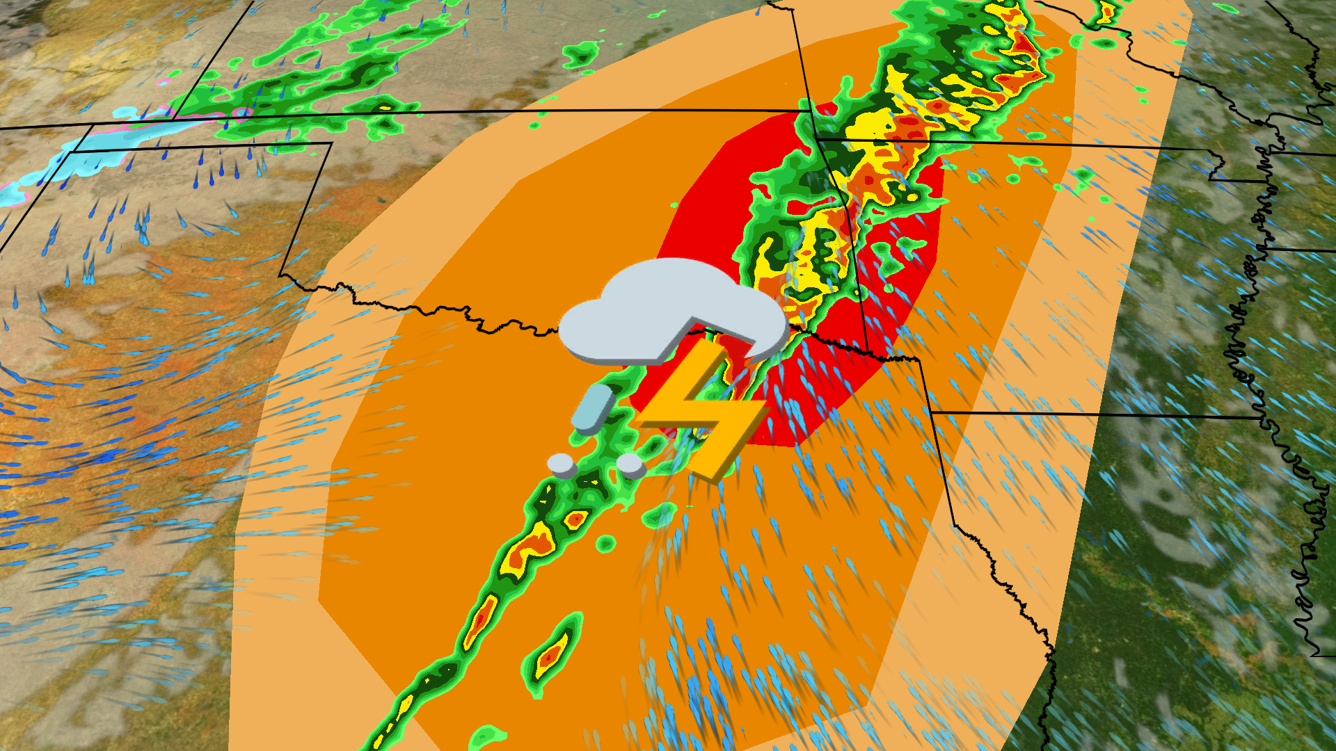 Ongoing Multi-Day Severe Weather Threat For Central US