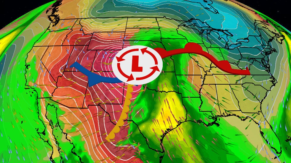 Severe Storm Risk Accompanies Next Week's System