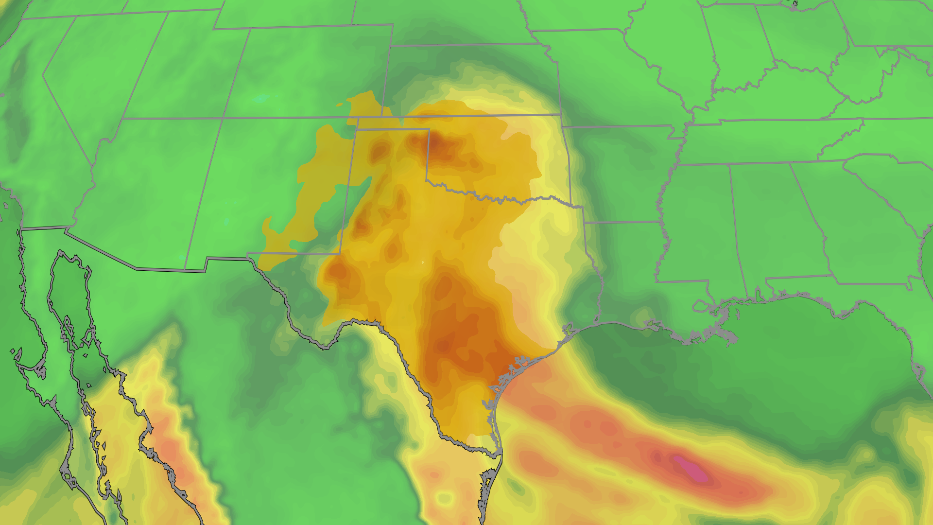 Severe Weather Ramps Up Across South Late-Week