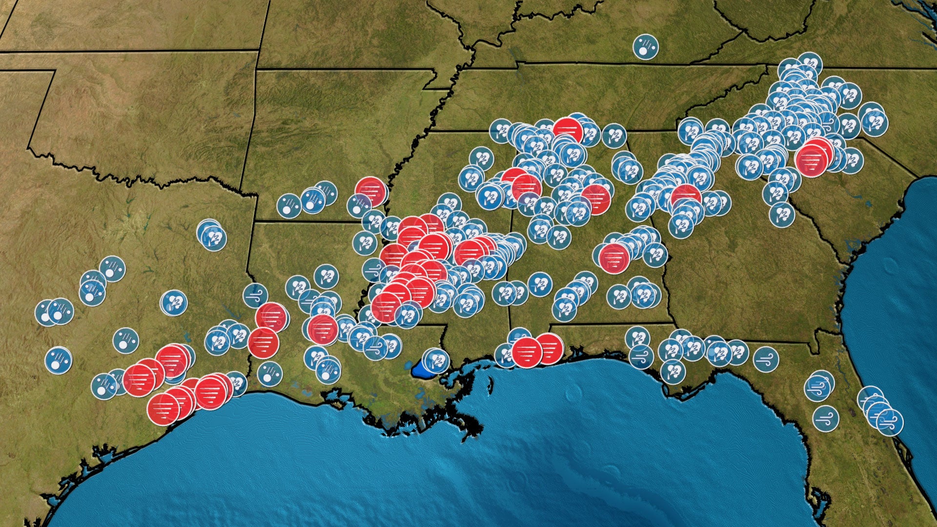 Destructive Tornadoes And Deadly Storms Tore Across The South For The Last Weekend In December