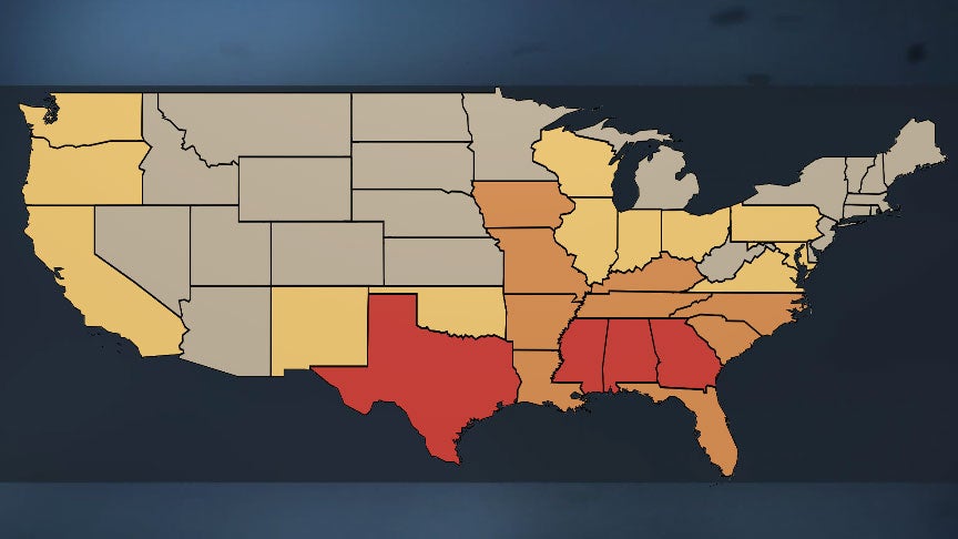 Tornado and Severe Wind Reports Are Above Average So Far This Year and We're Just Ramping Up
