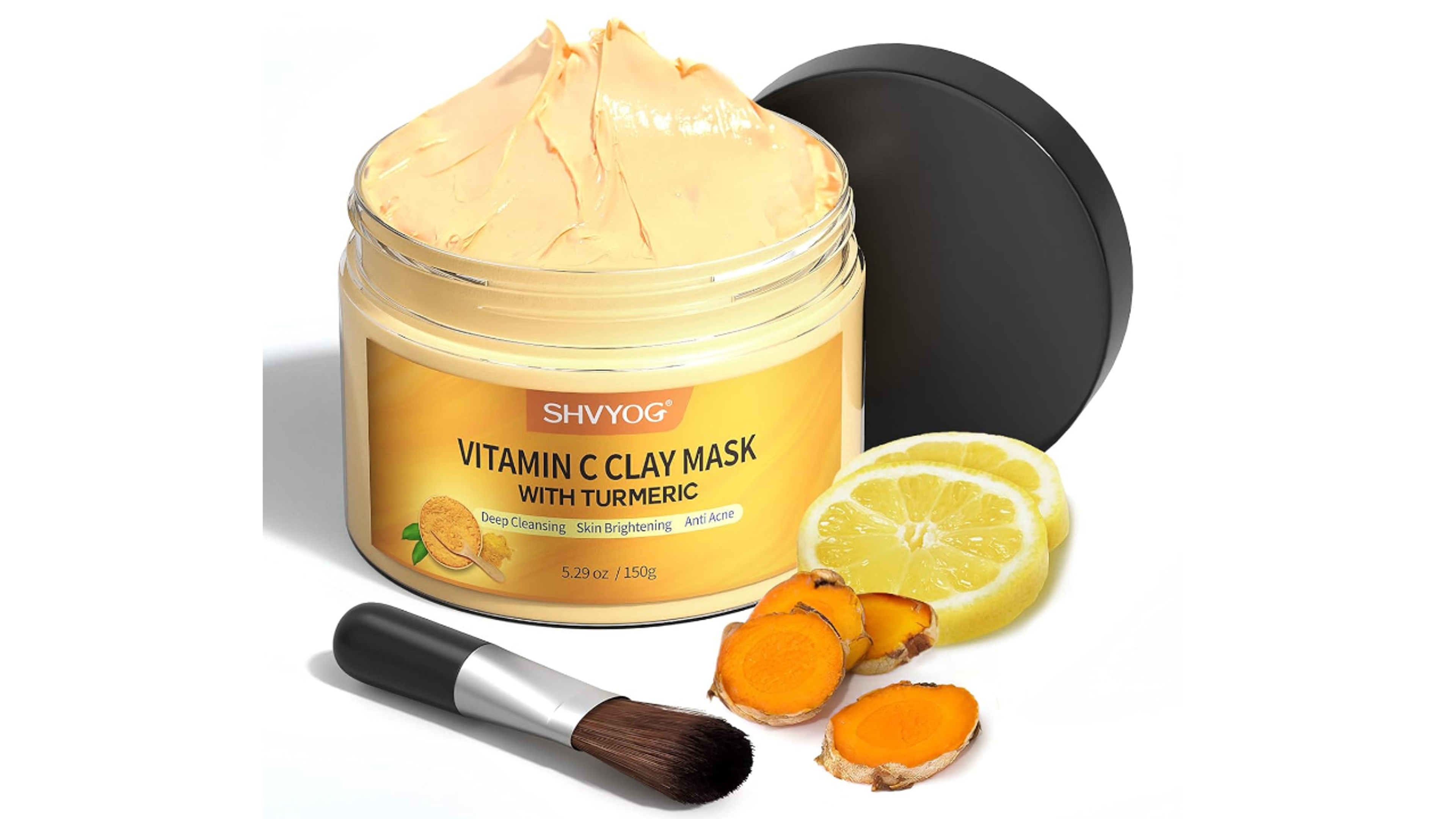 Vitamin C Face Mask with Kaolin Clay