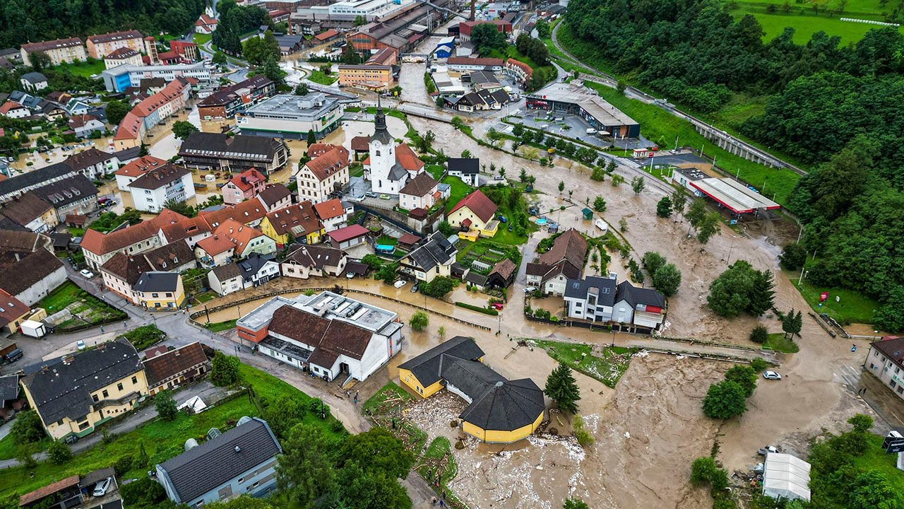 Officials Urge People In Slovenia To Stay Home After Torrential Rain ...