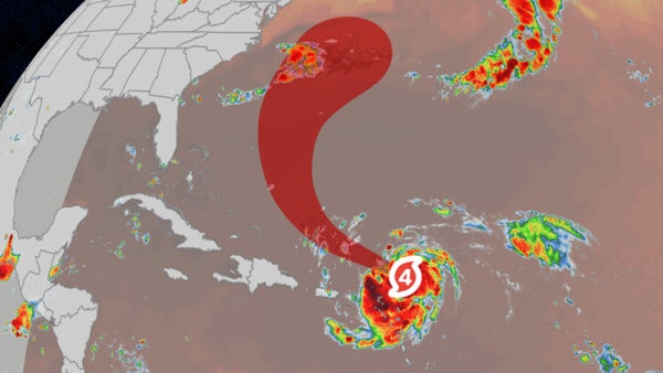 Erin Rapidly Strengthens To A Category 4 Hurricane