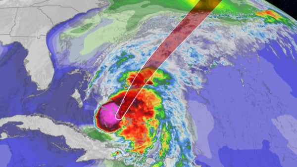 Hurricane Melissa A Category 1 As It Lashes The Bahamas