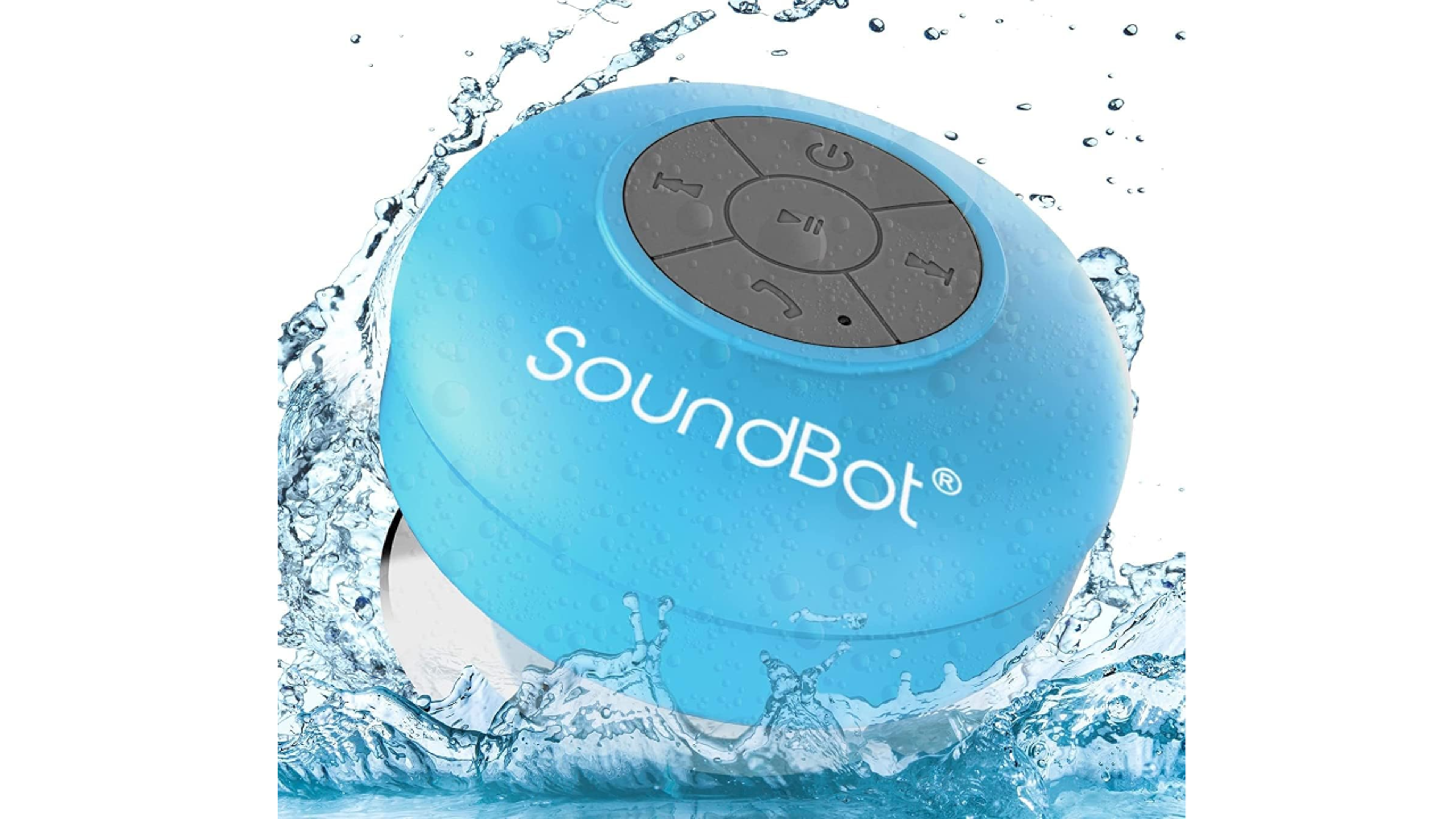 Soundbot® Waterproof Shower Speaker