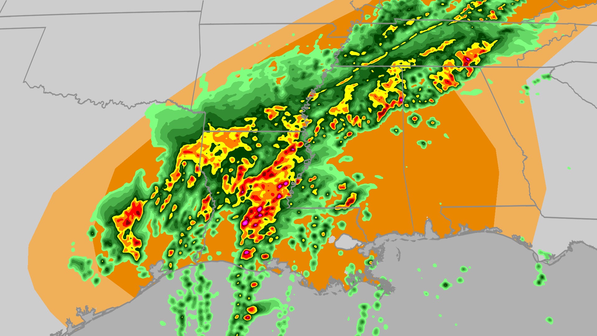 Severe Storms Continue To Plague Deep South Wednesday | Weather.com