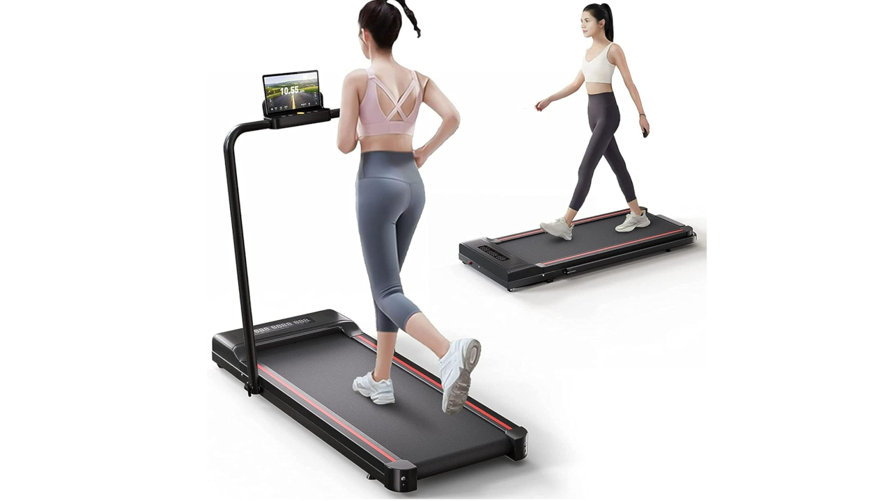 Sperax Two-in-One Folding Treadmill