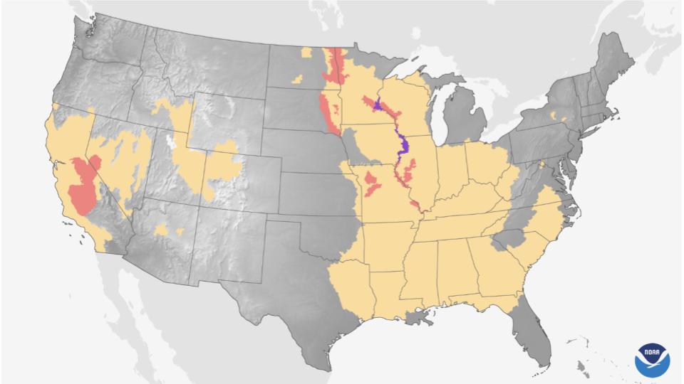 Three Areas To Watch For Spring Flooding In 2023, NOAA Says