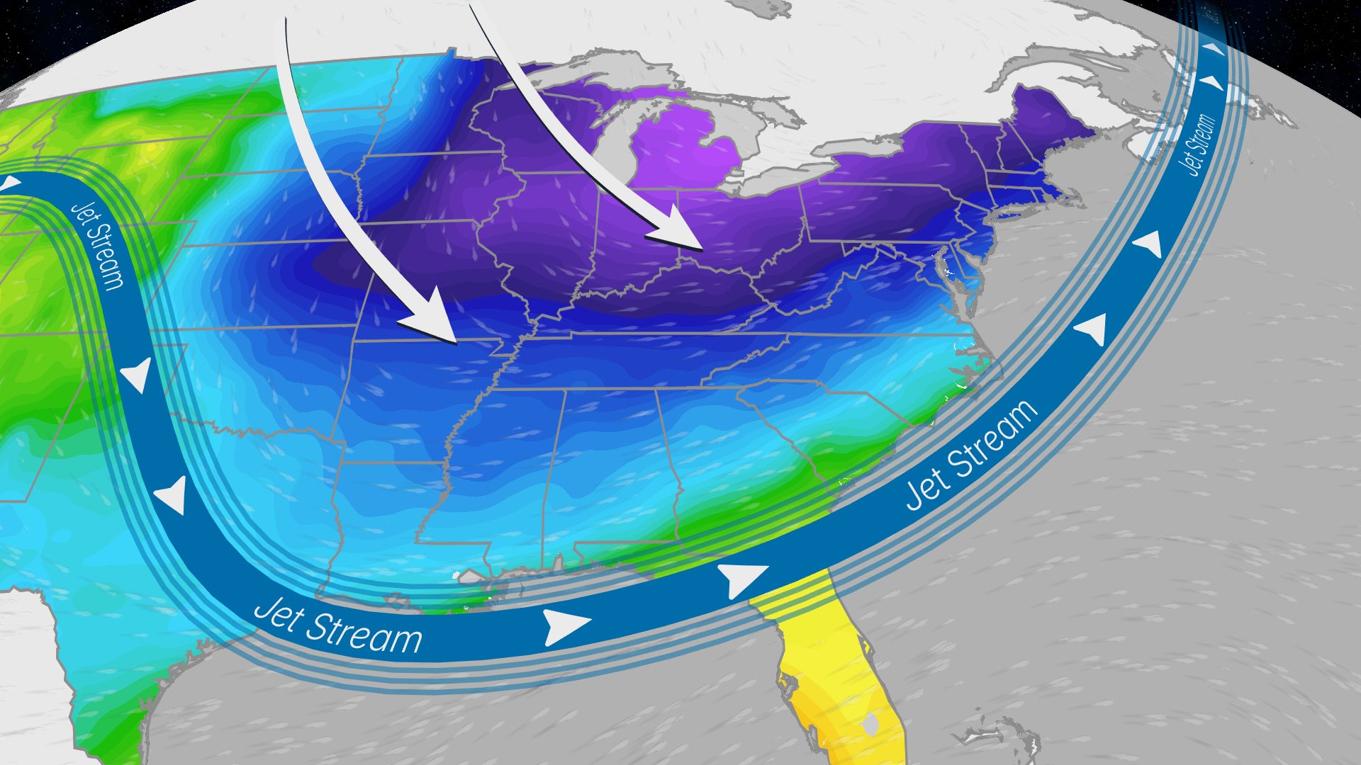 Spring Chill To Be Felt From Canadian Border To Gulf Coast