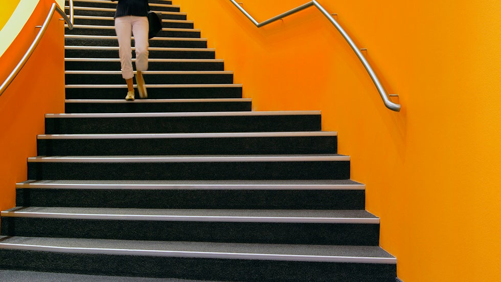 Stair Climbing Is Great Alternative When It's Too Cold To Jog