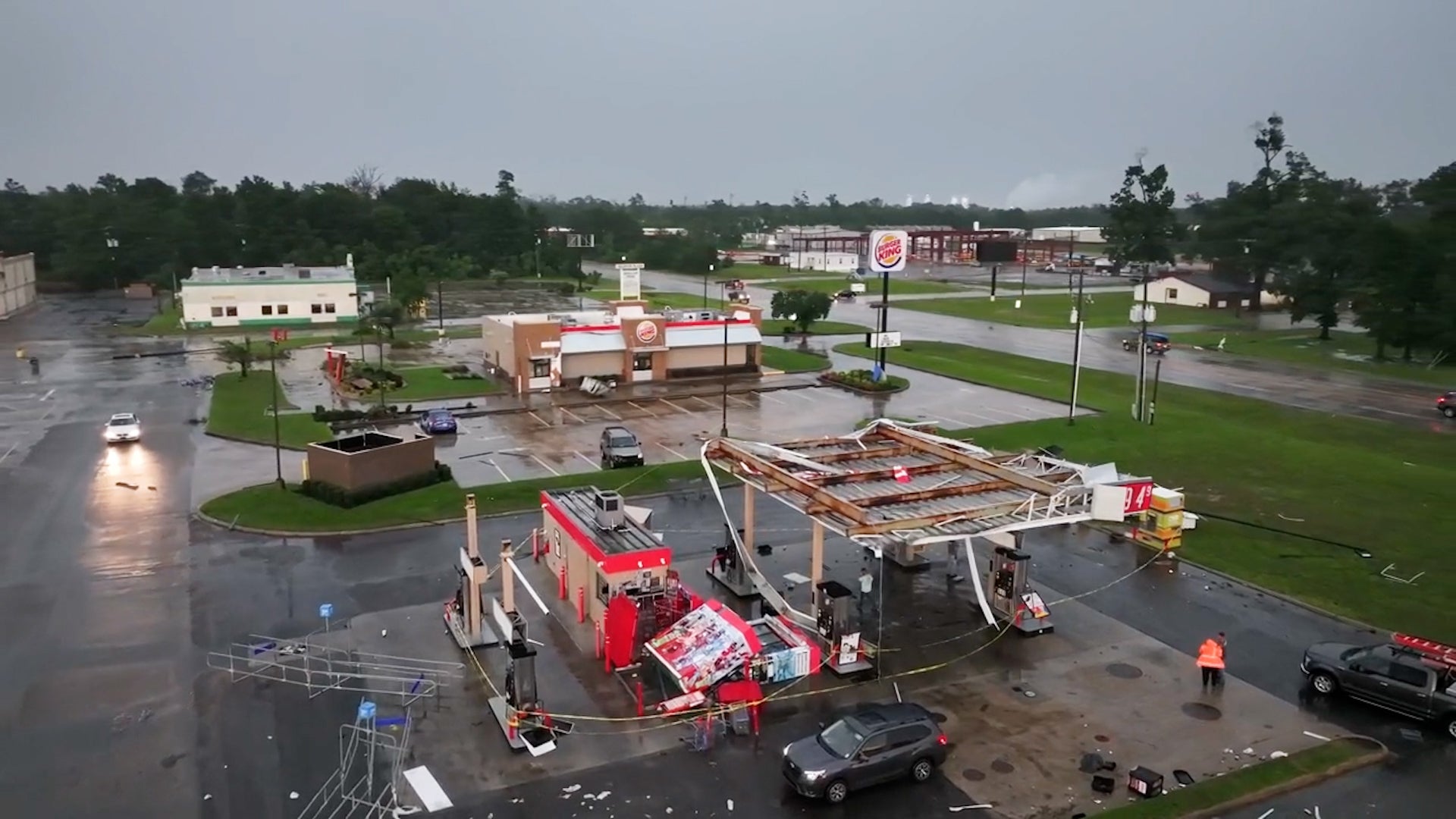 Survey Teams Find EF2-Level Damage From Louisiana Tornado