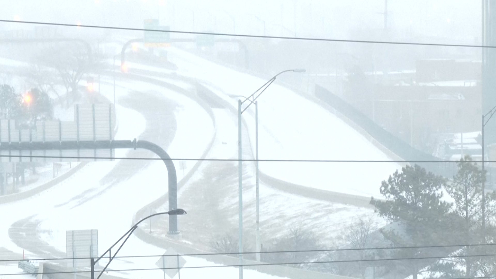 Winter Storm Coats Southern Plains in Snow