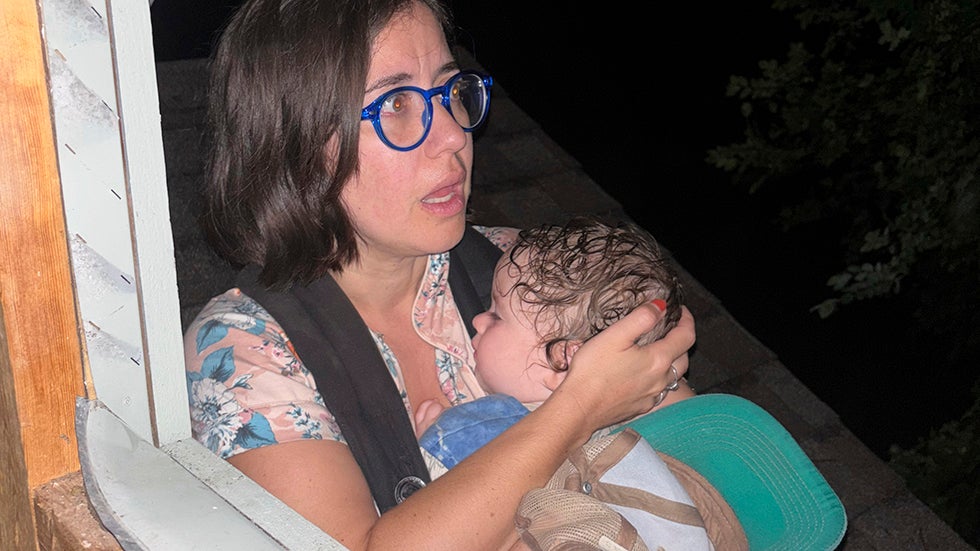 See How A Texas Family Clung To A Roof For Hours Amid Floods