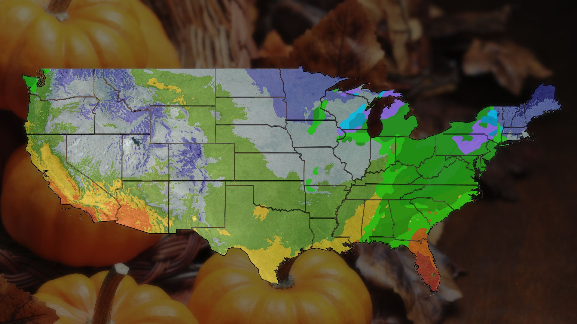 Thanksgiving Holiday Travel Forecast: Rain, Snow For Some