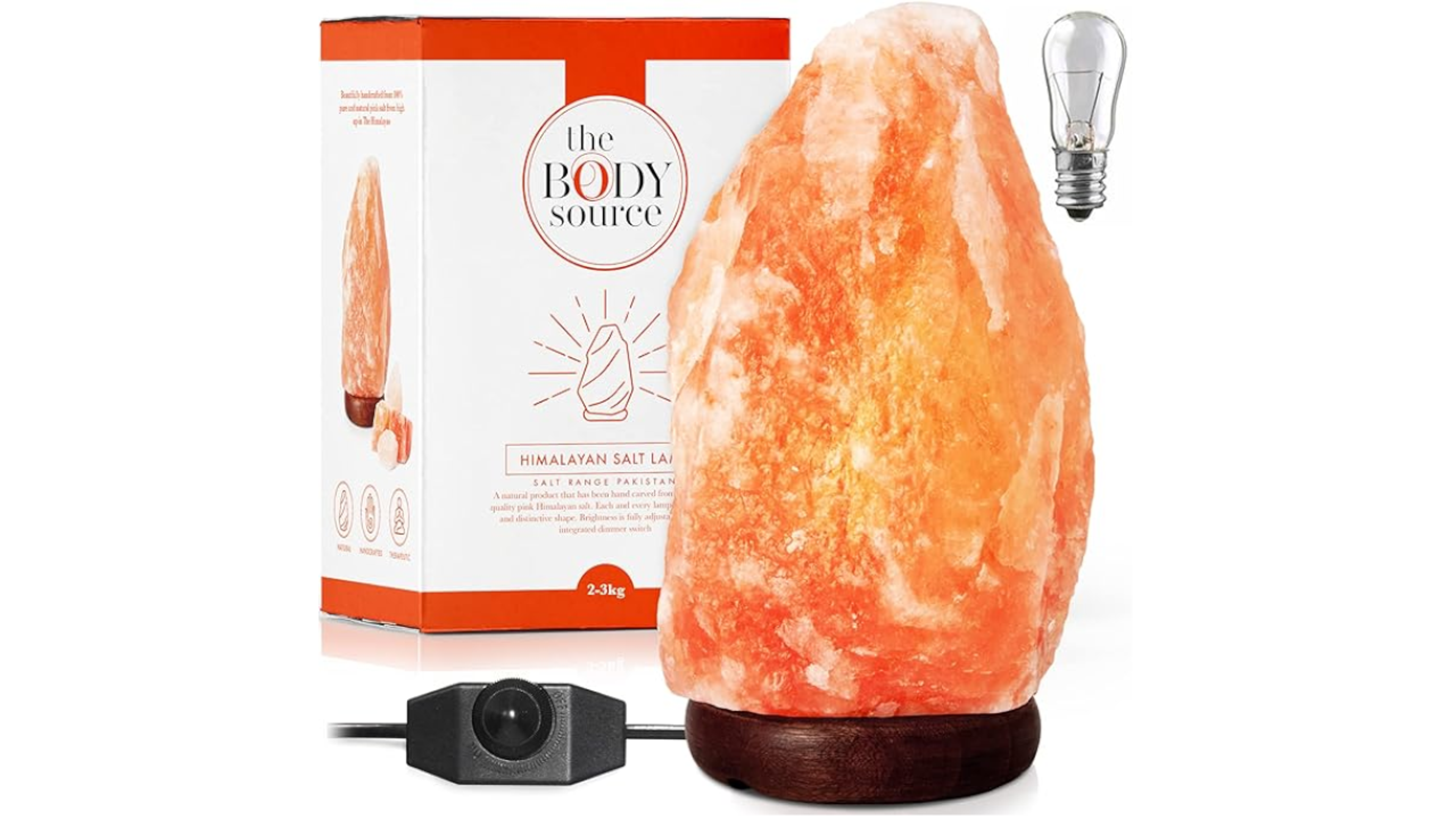The Body Source Himalayan Salt Lamp (11-15 pounds)