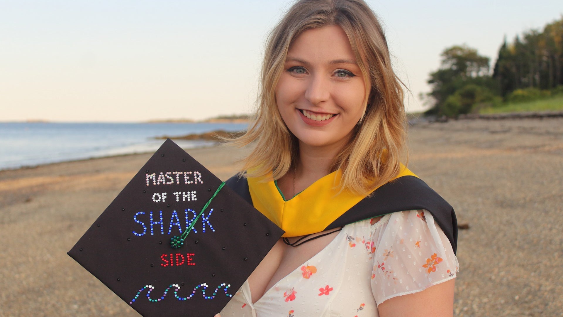 Meteorologist Sara Tonks Celebrates 50 Years Of 'Jaws'