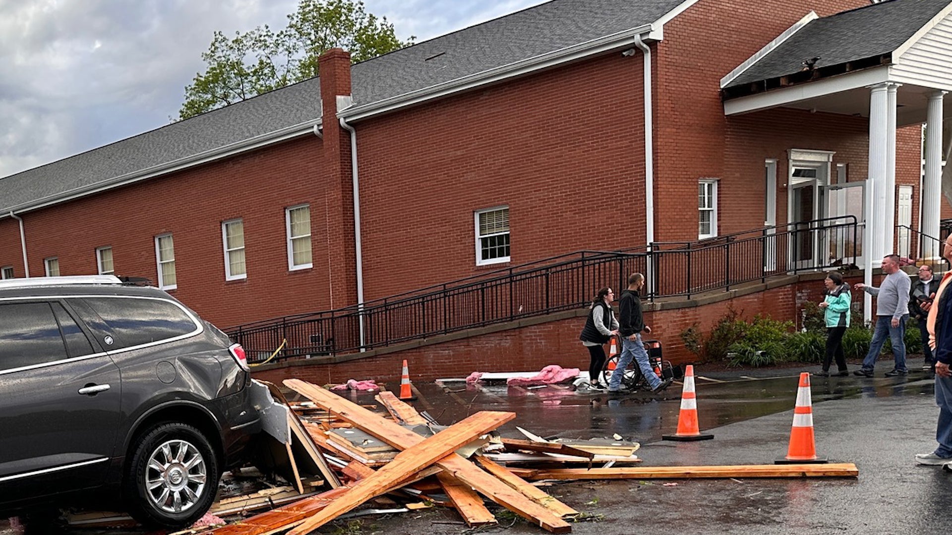 Tornado Hits Pennsylvania Town During Church Service