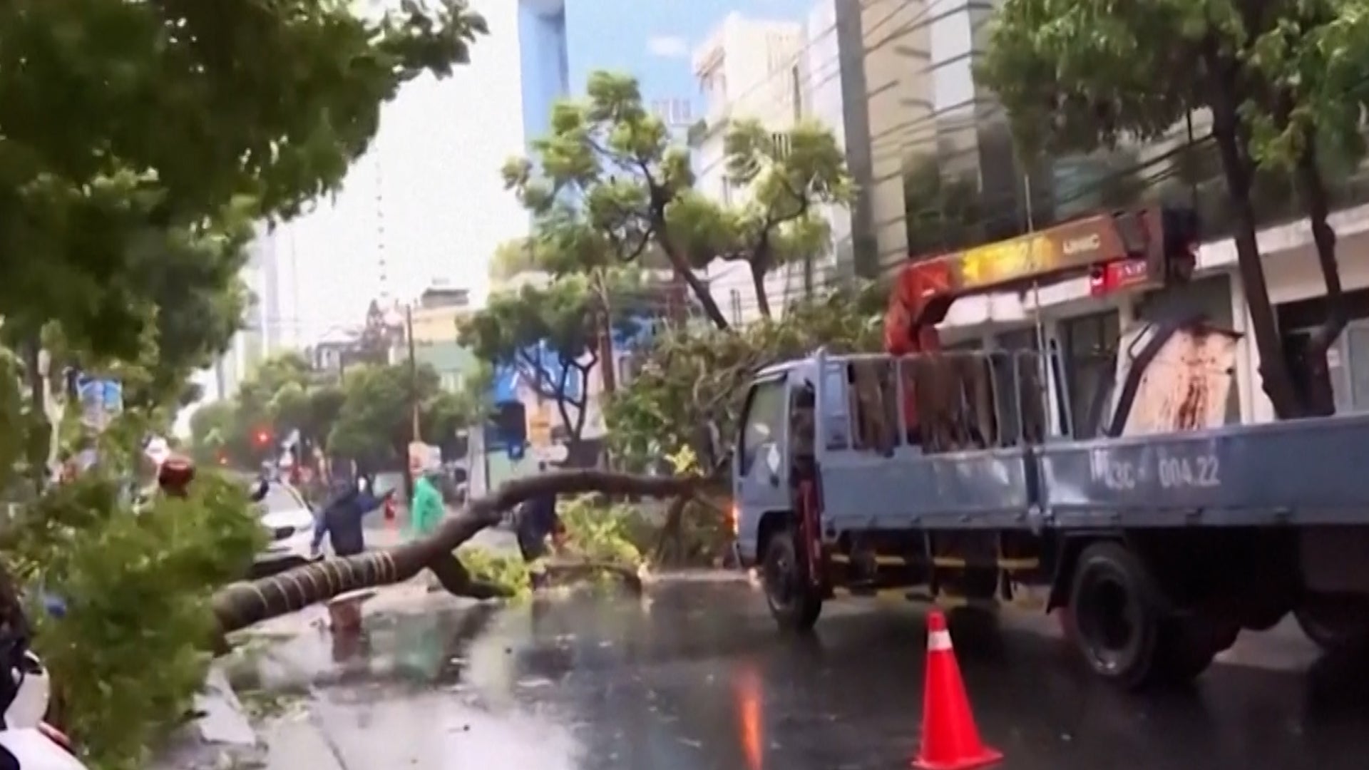 Trami Hits Vietnam, Threatening Floods And Landslides