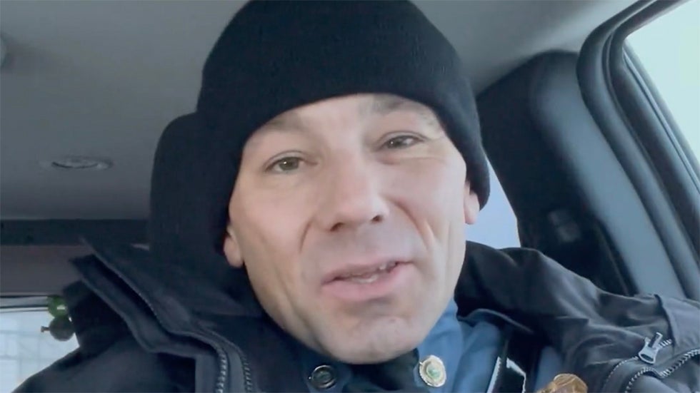 Trooper Gives Travel Warning Videos from The Weather Channel