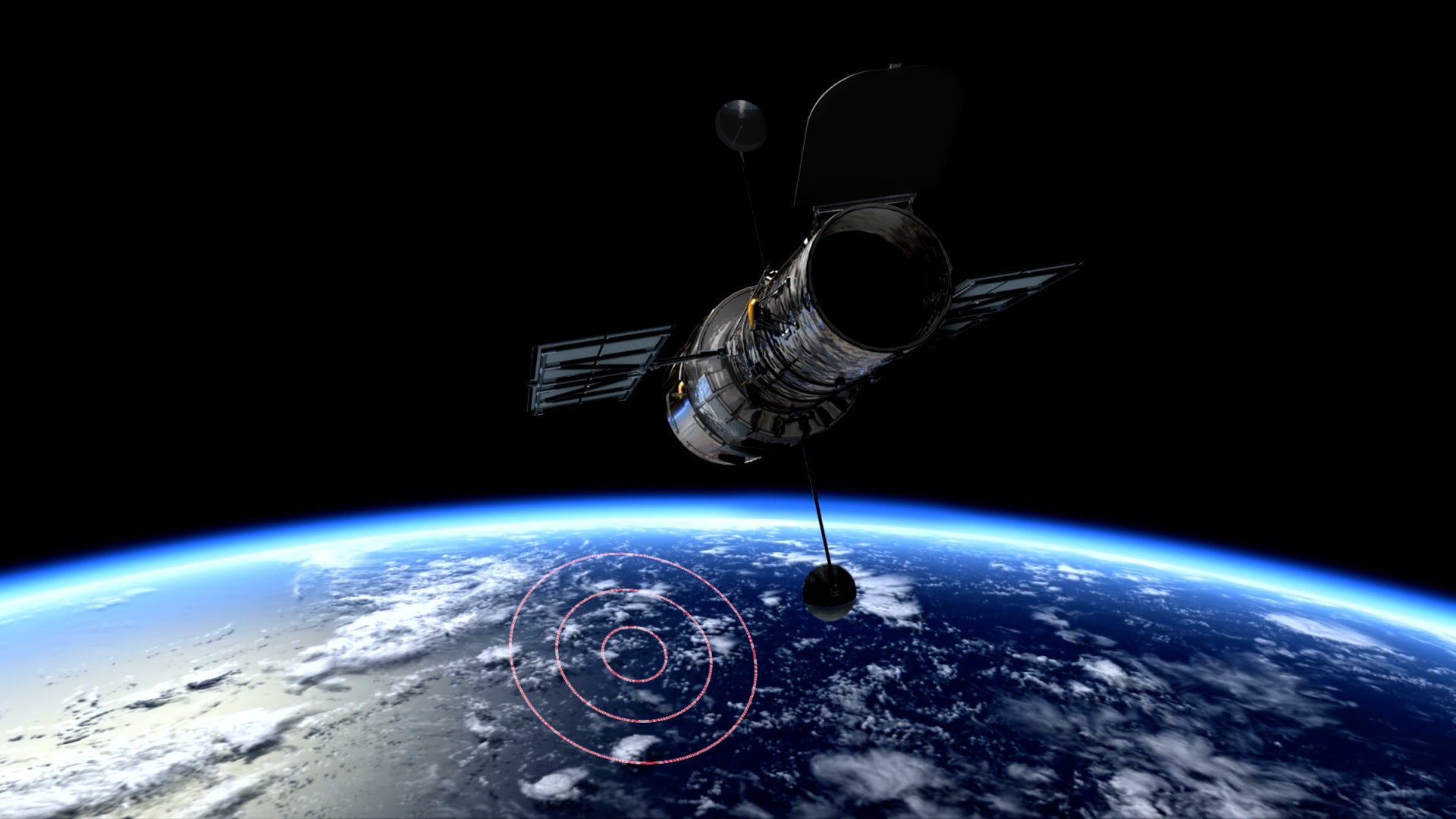 Massive Tsunami Captured By Satellite In Space