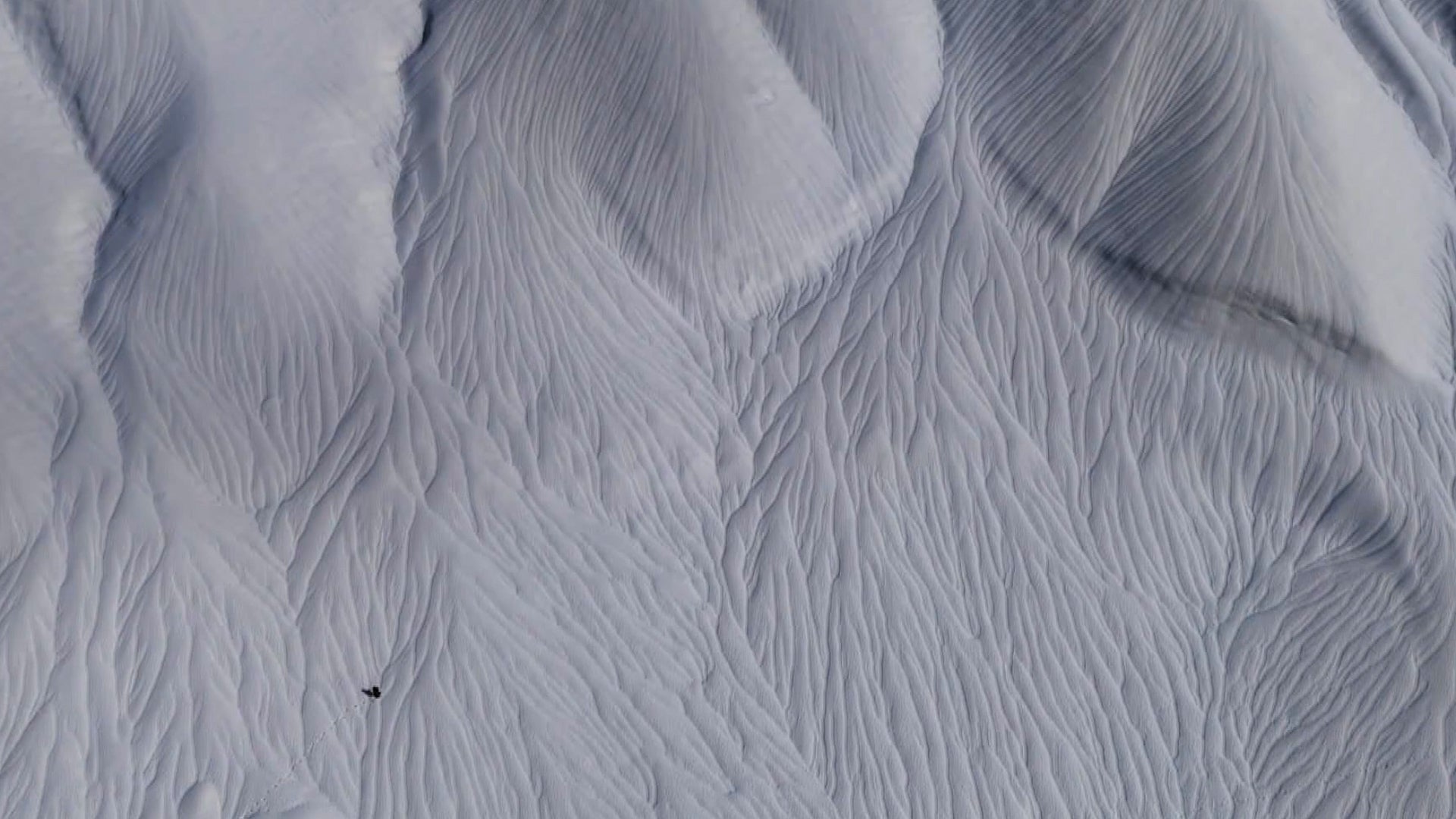 See How Winds Sculpt &lsquo;Snow Waves&rsquo; In Turkish Mountains