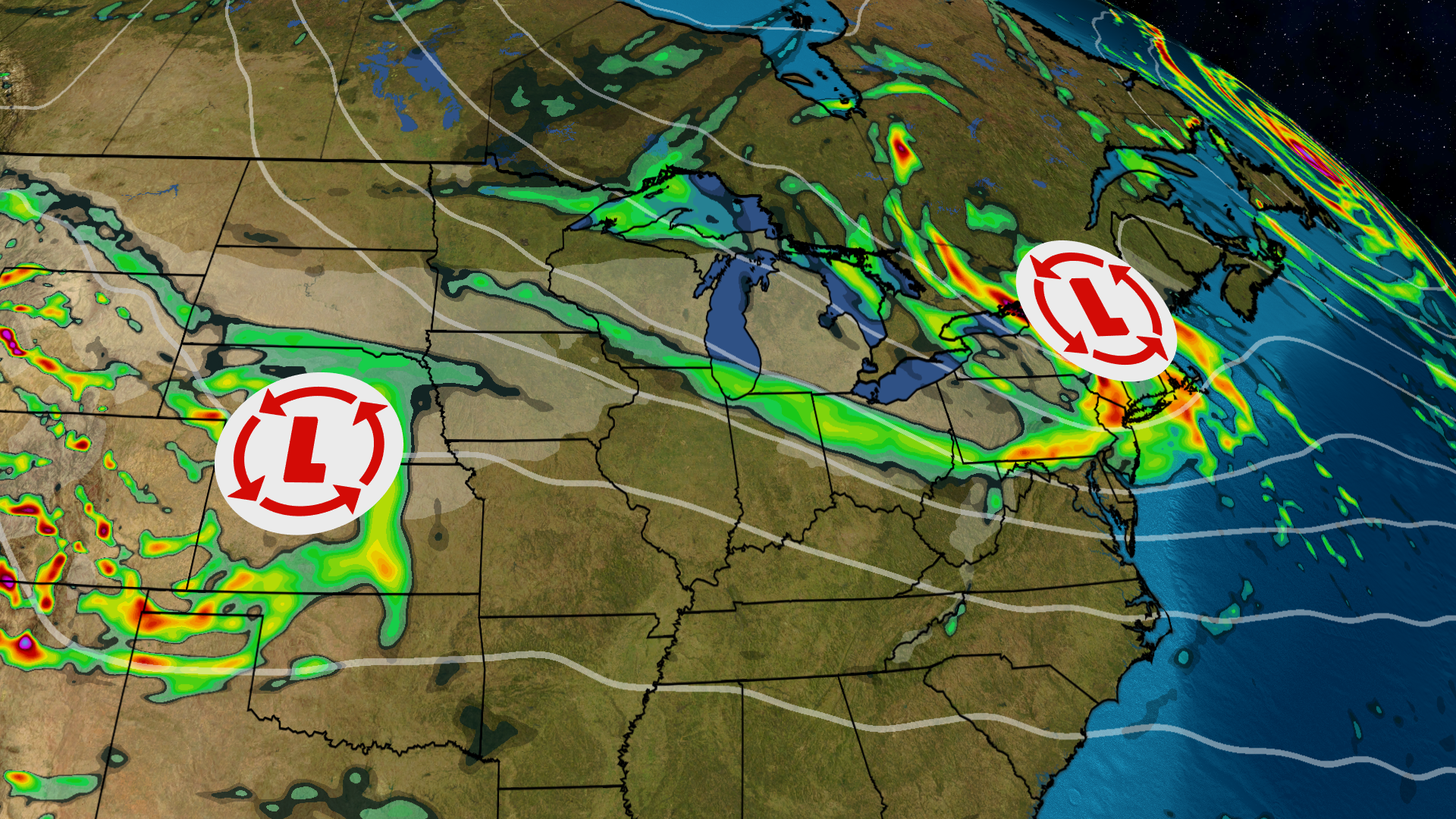Two More Rounds Of Snow Ahead